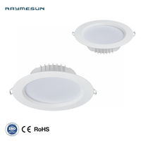 Leimai, muy popular en África, luz LED empotrable de techo de 6W, tres colores, 220V CA, para el hogar, la oficina, la sala de estar, iluminación interior.