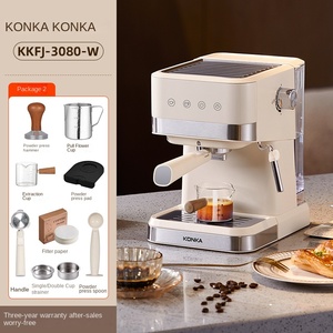 Machine à café électrique <span class=keywords><strong>Konka</strong></span>, petite, semi-automatique, italienne, concentrée, mousse de lait à la vapeur, tout-en-un - Product Image 6