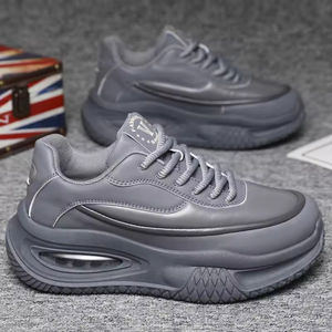 Zapatillas Deportivas Casuales de Moda para Hombre, Otoño Invierno 2024, Nuevas, con Aumento de Altura, Estilo Papá, Malla Transpirable, Impermeables y Ligeras - Product Image 3