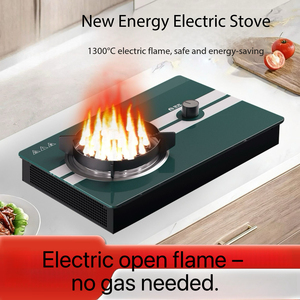 Fornello Elettrico Portatile da Esterno 3000W ad Alta Potenza con 3 Livelli Regolabili e Controllo Elettronico a Manopola per Uso Domestico - Product Image 1