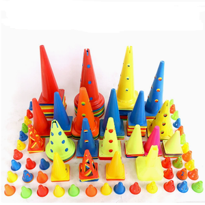 กรวยฝึกซ้อมฟุตบอลแบบมีรู อุปกรณ์ฟุตบอล จานฝึกซ้อมฟุตบอล - Product Image 6