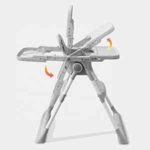 Silla Alta Moderna 3 en 1 Ajustable Summerkids con Estructura de Plástico para Bebés de 6 Meses a 3 Años - Product Image 3
