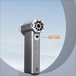 Souffleur d'air 3 en 1, 130000 tr/min, avec aspirateur, souffleur d'air, ventilateur puissant rechargeable pour voiture, utilisation en extérieur et en intérieur - Product Image 4