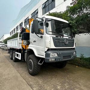 Camion <span class=keywords><strong>de</strong></span> <span class=keywords><strong>transport</strong></span> tout-terrain robuste Dongfeng New Custom 25 tonnes <span class=keywords><strong>avec</strong></span> <span class=keywords><strong>grue</strong></span> à <span class=keywords><strong>bras</strong></span> articulé 6x4 6x6 pour charges lourdes - Product Image 4