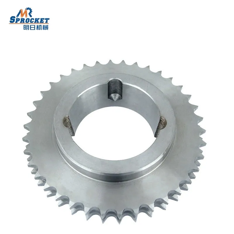 Corrosion-resistant Stainless Steel Taper Lock Bore Sprockets Duplex Chain Sprocket