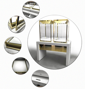 Soporte de exhibición de perfume moderno Gabinete de vidrio de perfume hecho a medida Mostrador de exhibición de maquillaje - Product Image 5