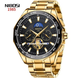 For Brand Luxury Fashion Tourbillon Quartz <b>Watch</b> Men Stainless Steel 3BAR Water Resistant Luminous Chronograph Sport - Product Image 4