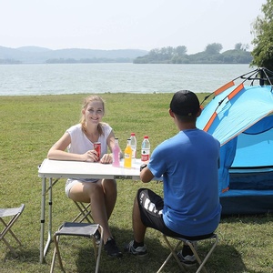 Lightweight Outdoor Activities Folding Easy Carrying <strong>Aluminum</strong> <strong>Table</strong> Picnic Manufactory Rolling up Bbq Portable Camping <strong>Tables</strong> - Product Image 5