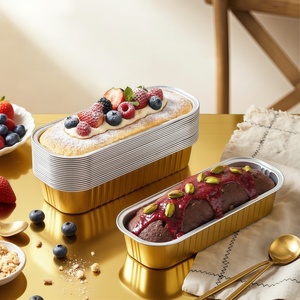 Conteneur en aluminium jetable écologique et moule à pâtisserie en aluminium pour boîte repas à emporter et <span class=keywords><strong>mousse</strong></span> - Product Image 1