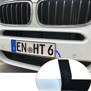 Autocollant de <span class=keywords><strong>plaque</strong></span> d'immatriculation allemand largement utilisé support de <span class=keywords><strong>plaque</strong></span> d'immatriculation de voiture crochet et boucle adhésif - Product Image 6