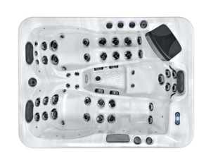 Jacuzzi Romántico <span class=keywords><strong>para</strong></span> Exteriores Sunrans <span class=keywords><strong>para</strong></span> <span class=keywords><strong>Parejas</strong></span> con 48 Chorros de Hidroterapia y Control Balboa <span class=keywords><strong>para</strong></span> Relajación en el Hogar - Product Image 3