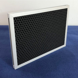 Filtre en nid d'abeille à charbon actif pour purificateur d'air, systèmes d'évacuation, salle blanche, filtre à charbon pour CVC, filtre à air en charbon de bois en nid d'abeille - Product Image 1