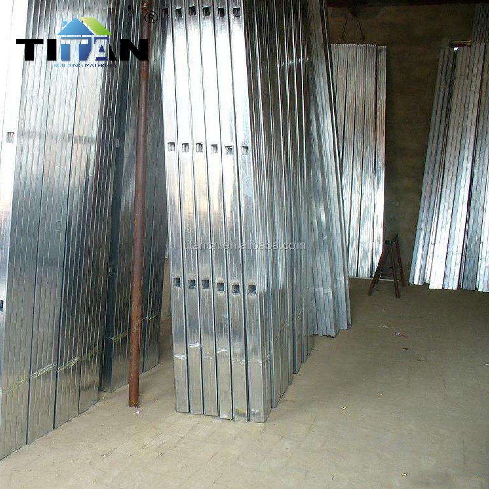 Light Gauge Steel Frame House Furring Channel Austrália Galvanizado Teto De Aço E Perfis De Drywall