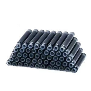 Cartuchos de Tinta Universales para Pluma Estilográfica, Diámetro Interior 34 mm, Diámetro Exterior 5 mm, Recarga de Tinta Negra y Azul - Product Image 5