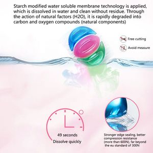 3 in 1 Soften <strong>Clothes</strong> Deep <strong>Clean</strong> Enzyme Laundry Washing Detergent Capsules Laundry Pods Supplier OEM ODM - Product Image 5