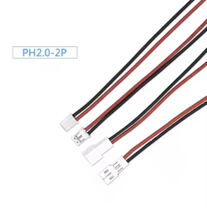 Kablolu Mikro JST <span class=keywords><strong>2</strong></span> Pin 1.25 mm Erkek Dişi Konnektör Jak Fiş Konnektörleri 10cm Kablolar Kablo Konnektörleri - Product Image 1