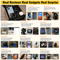 Palette de retours de boîtes mystères d'électronique de détail en ligne : Téléphones portables, tablettes, claviers de jeu, écouteurs Bluetooth, appareils photo – Vente en gros