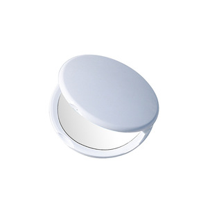 Lanson Offre Spéciale miroir <span class=keywords><strong>double</strong></span> face de forme ronde de petite taille avec miroir de maquillage grossissant plat 10X pliable facilement - Product Image 4