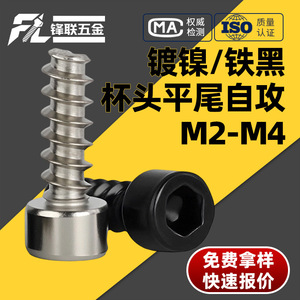 Tornillo de Cabeza Cilíndrica con Hexágono Interior de Alta Resistencia Fenglian M2 M4 DIN912 Grado 8.8 de Acero al Carbono para Uso en la Industria de la Construcción - Product Image 4