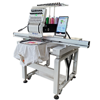 Nouvelle machine à broder informatisée Gensen Dahao A15 PRO à une tête, haute précision, zone de broderie 1200x500mm, 12/15 aiguilles