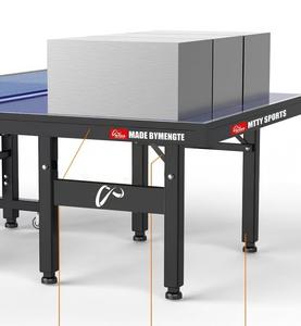 Mesa <span class=keywords><strong>de</strong></span> <span class=keywords><strong>Ping</strong></span> <span class=keywords><strong>Pong</strong></span> Plegable y Móvil para Interiores, Mesa <span class=keywords><strong>de</strong></span> Bádminton Portátil, Estándar, Lista para Competición, Reforzada, Venta al Por Mayor - Product Image 4