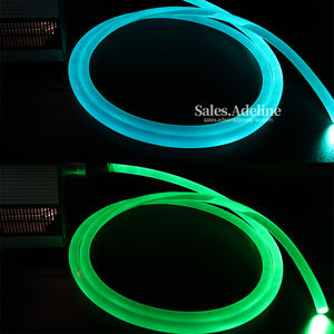 Motor de fuente de luz de fibra óptica LED de alta potencia de 40W 80W 6 cambios de color con control remoto RF - Product Image 4