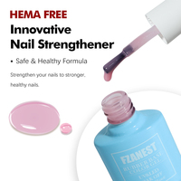 FZANEST Builder Base SANS HEMA Qualité Premium Gel de Construction d'Ongles Texturé Flexible et Élastique pour Nail Art DIY Gel Base Caoutchouc de Luxe