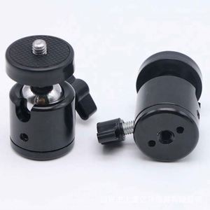 Adaptateur de griffe porte-accessoire noir Usa Mairun Mini rotule à rotule avec rotation à 360 degrés et vis 1/4 pouce pour appareil photo reflex numérique, téléphone, monopode en alliage d'aluminium - Product Image 2
