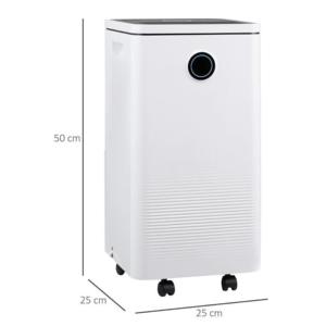 12L/Day Compressor Portable Air <b>Dehumidifier</b> 10L Smart Wifi Home <b>Dehumidifiers</b> With 24h Timer <b>Dehumidifier</b> Fan - Product Image 3