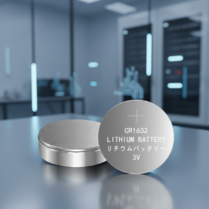 Batería de Botón de Litio Cr1632 de Alta Calidad Personalizada de Fábrica, <span class=keywords><strong>Cr</strong></span> <span class=keywords><strong>1632</strong></span> 3V 120mAh - Product Image 1