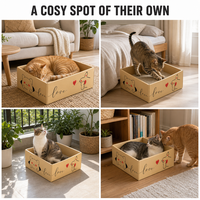 Recharge de remplacement pour griffoir à chat en carton ondulé, planche à gratter réversible pour arbre à chat, vente en gros usine
