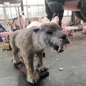 Animal Artificial Animatronic, <span class=keywords><strong>Smilodon</strong></span> con piel - Product Image 4