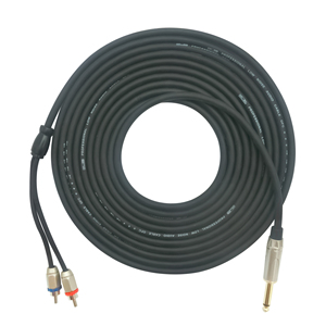 <span class=keywords><strong>Cable</strong></span> Premium de alta fidelidad de 6,35mm a 2RCA <span class=keywords><strong>Cable</strong></span> de audio 6,35 a 2RCA <span class=keywords><strong>Cable</strong></span> de audio <span class=keywords><strong>RCA</strong></span> <span class=keywords><strong>Jack</strong></span> de 6,35mm para HDTV y computadora - Product Image 1