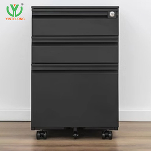 Yinlong ngăn kéo bệ Kim Loại tủ bệ di động Tủ hồ sơ di động cổ thiên nga Tủ lưu trữ văn phòng - Product Image 6