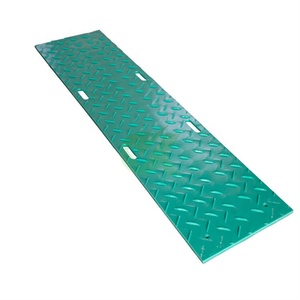 Tapis de protection du sol pour excavatrices Tapis de protection en plastique <span class=keywords><strong>PE</strong></span> pour marais avec service de traitement de coupe - Product Image 3
