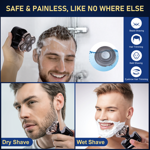 Mishave électrique pour crâne <span class=keywords><strong>rasoir</strong></span> Pro lames de remplacement 4 pièces/paquet pièces ménagères chauve homme <span class=keywords><strong>rasoir</strong></span> têtes de <span class=keywords><strong>rasoir</strong></span> Pitbull Carver PR - Product Image 5