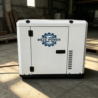 Générateur Diesel Inverter 5KW 6KW 7KW Portable Silencieux 220V Démarrage Automatique 50Hz ATS AVR pour Yacht Croisière Maison Alimentation de Secours