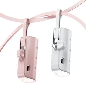 MIni logotipo personalizado 3 en 1 lindo regalo mini dedo emergencia 5000mAh cápsulas banco de energía con cable para todos los teléfonos