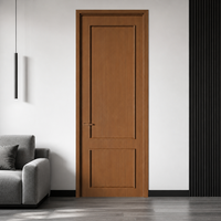 Porte intérieure moderne en MDF pour chambre à coucher, finition bois naturel, 30x80 pouces, porte en MDF