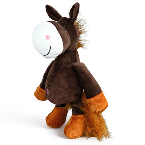 Juguete de Peluche de Caballo de 32 cm, Animal de Peluche Suave para Mascotas - Product Image 2