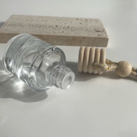 Diffuseur de parfum pour voiture en verre cylindrique vide de 8 ml avec bouchon à vis pour accrocher dans la voiture