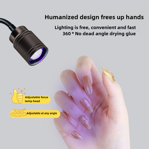<span class=keywords><strong>Lampe</strong></span> à ongles LED <span class=keywords><strong>UV</strong></span> sans fil rechargeable avec capteur IA pour séchage de vernis gel, avec <span class=keywords><strong>lampe</strong></span> à ongles <span class=keywords><strong>UV</strong></span> LED - Product Image 4