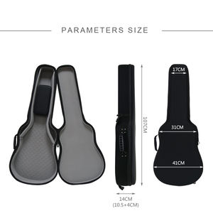 Sac à dos professionnel pour instruments de musique en gros, taille personnalisable, sac à dos rigide en EVA pour guitare <span class=keywords><strong>acoustique</strong></span> classique <span class=keywords><strong>Fender</strong></span> - Product Image 6