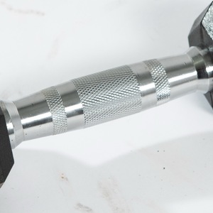 Haltères hexagonaux en acier et caoutchouc de haute qualité d'usine, 2,5 kg à 50 kg, augmentation de 2,5 kg pour les exercices des bras et des jambes - Product Image 5