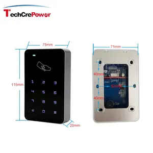 Kunststoff RFID 125KHz Touchscreen-Tastatur Standalone-Zugangs kontroll systeme Produkte Access Card Reader