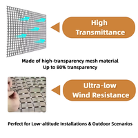 Pantalla LED Transparente Bestar Smart Drone Flying Screen P15 P20 P25 de Baja Altura, Económica, para Alquiler Aéreo