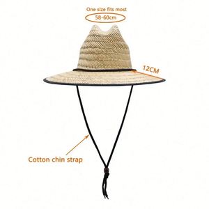 Sombrero Panamá de Paja con Estampado Digital de Moda 2019, Listo para Enviar, para Viajes al Aire Libre y Pesca - Product Image 6