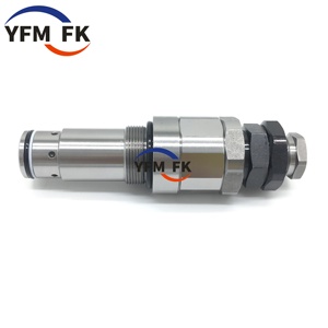 Motor Rotatorio de Desbordamiento Hidráulico de Alta Calidad para Excavadora de Orugas YFM FK PC200-3 PC200-5 PC200-6 - Product Image 3