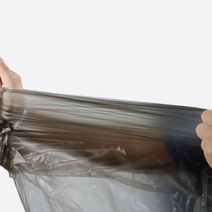 ถุงขยะพลาสติก HDPE สีดำ แบบหนา แข็งแรง สำหรับใส่เสื้อยืด 30 ชิ้น/ม้วน พิมพ์ลายกราเวียร์ - Product Image 3