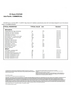 Résine PC <span class=keywords><strong>de</strong></span> haute qualité et à bas <span class=keywords><strong>prix</strong></span> Granules <span class=keywords><strong>de</strong></span> polycarbonate PC à viscosité moyenne PC0703R PC - Product Image 3